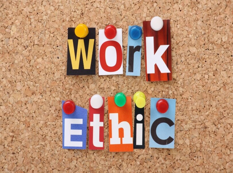 Work Ethic – “The principle that hard work is intrinsically virtuous or worthy of reward.”