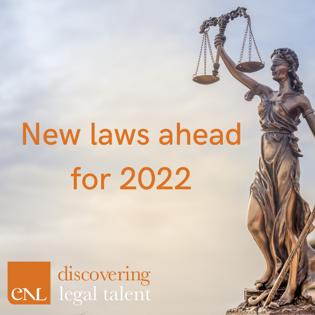 New Laws Ahead for 2022