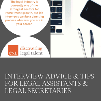 Interview Advice & Tips For Legal Assistants & Legal Secretaries